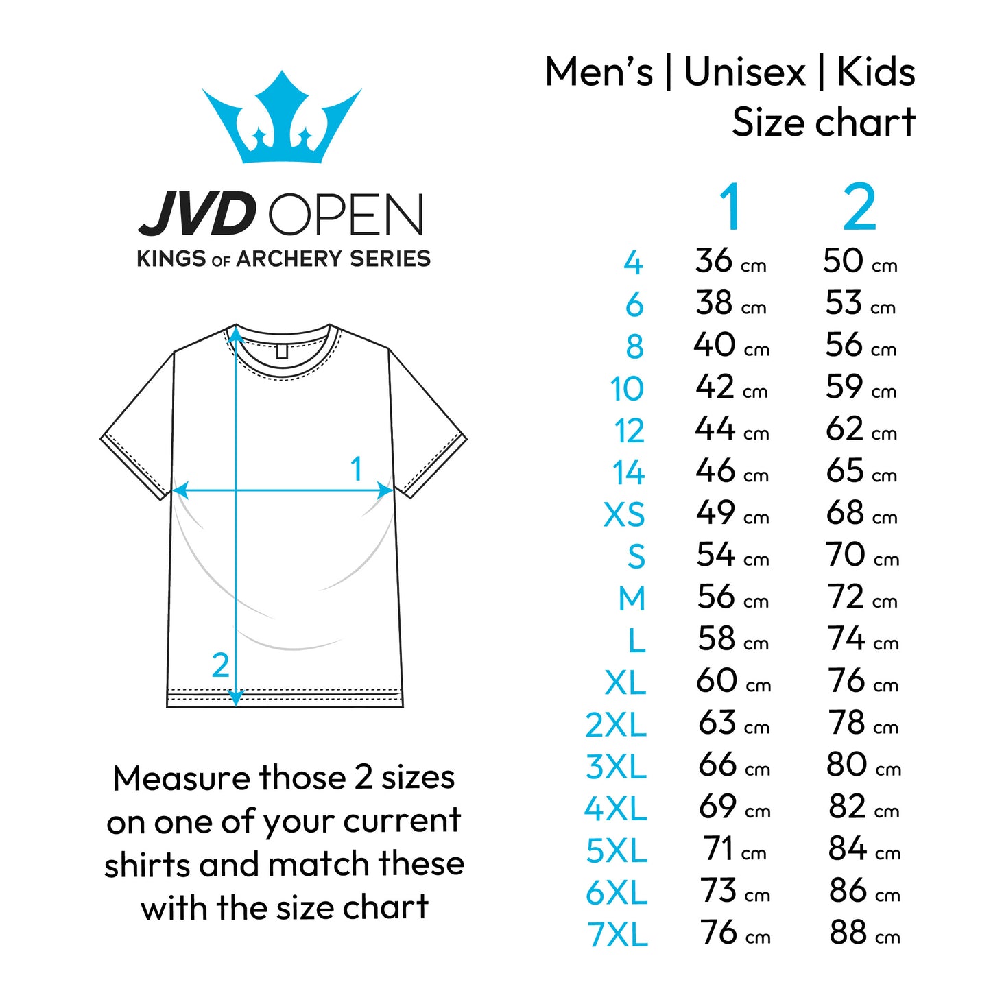 JVD Open 2025 Shooter T-shirt – Custom Edition